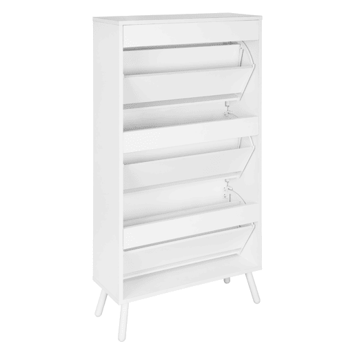 Sapateira DYSH 3 compartimentos 60x125x23,5cm branco