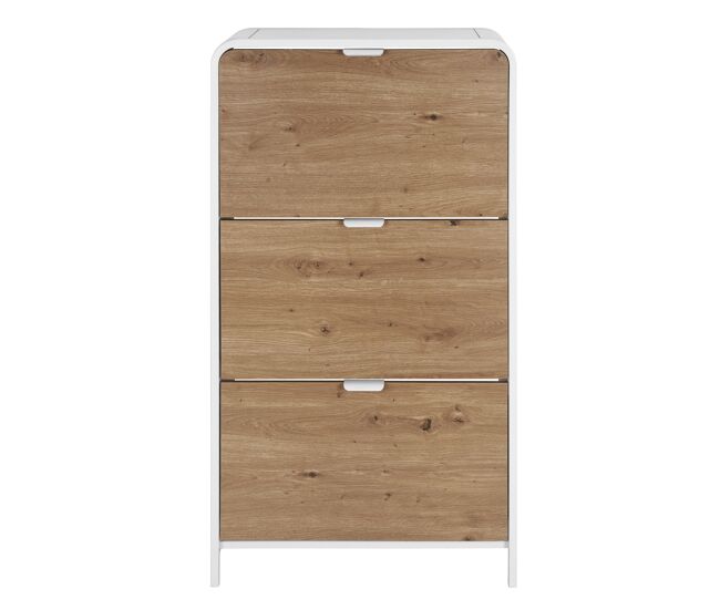 Zapatero NOAK 3 trampones 60x117x24cm roble