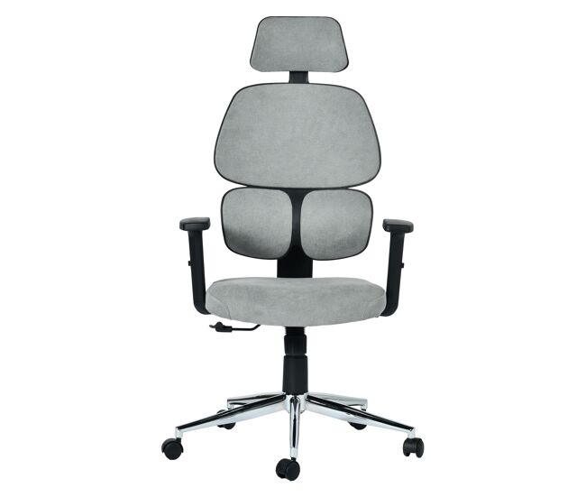 Silla de oficina tikitere color gris - conforama