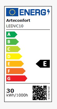 Ventilador de teto VONIA M LED 30w 107cm 3800LM Ventilador de teto VONIA M LED 30w 107cm 3800LM
