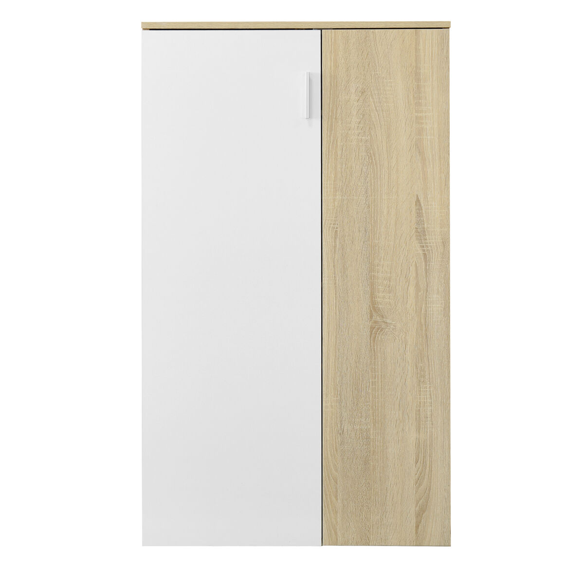 Zapatero CHESS 2 puertas 69x120x34cm roble y madera