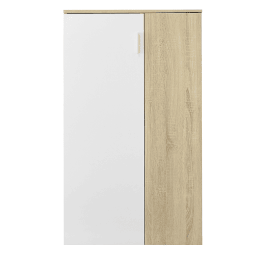 Sapateira CHESS 2 portas 69x120x34cm carvalho e madeira