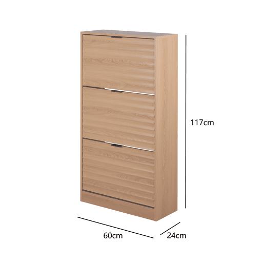 Sapateira OLAF 60x112x24cm carvalho Sapateira OLAF 60x112x24cm carvalho