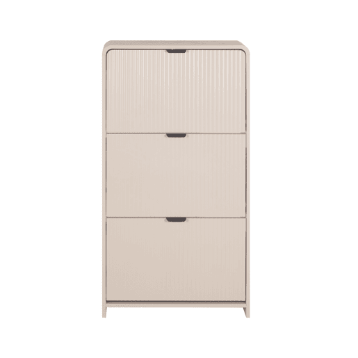 Sapateira DELIA 60x115x24cm cor bege