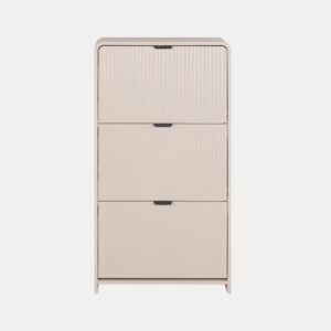 Sapateira DELIA 60x115x24cm cor bege