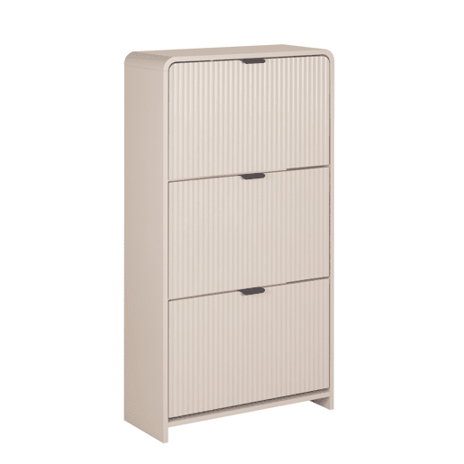 Sapateira DELIA 60x115x24cm cor bege