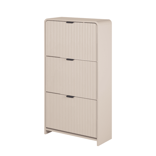 Sapateira DELIA 60x115x24cm cor bege