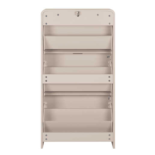 Sapateira DELIA 60x115x24cm cor bege