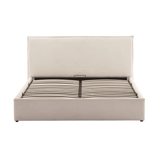 Cama batente NEO 140x190cm cor bege