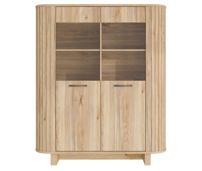 Vitrina con 2 puertas de cristral harmonia