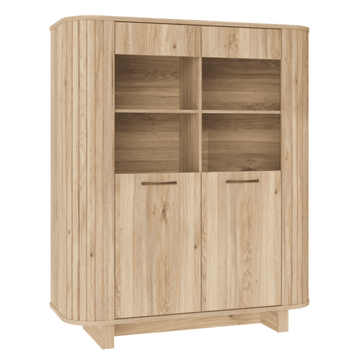 Vitrine com 2 portas de cristral HARMONIA