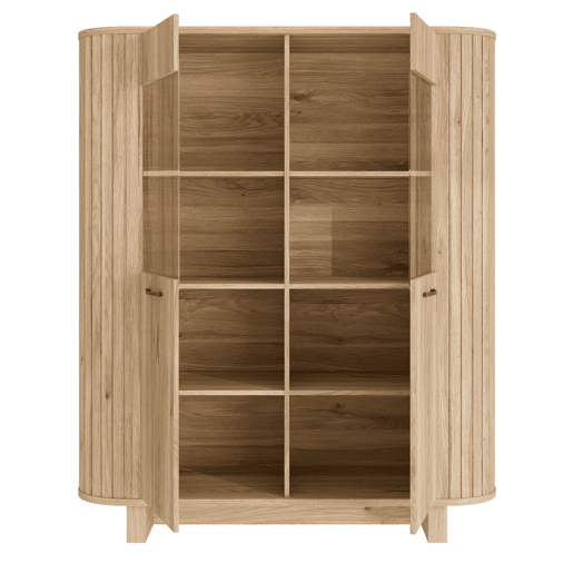 Vitrine com 2 portas de cristral HARMONIA