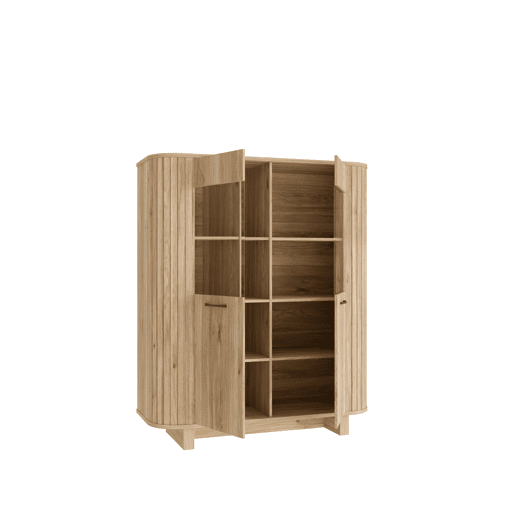 Vitrine com 2 portas de cristral HARMONIA