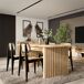 Mesa de comedor extensible 180cm HARMONIA Mesa de comedor extensible 180cm HARMONIA Roble