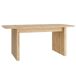 Mesa de comedor extensible 180cm HARMONIA Mesa de comedor extensible 180cm HARMONIA Roble