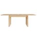 Mesa de comedor extensible 180cm HARMONIA Mesa de comedor extensible 180cm HARMONIA Roble