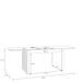 Mesa de comedor extensible 180cm HARMONIA Mesa de comedor extensible 180cm HARMONIA Roble