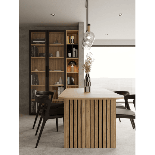Mesa de jantar extensÃvel 180cm HARMONIA Mesa de jantar extensÃvel 180cm HARMONIA