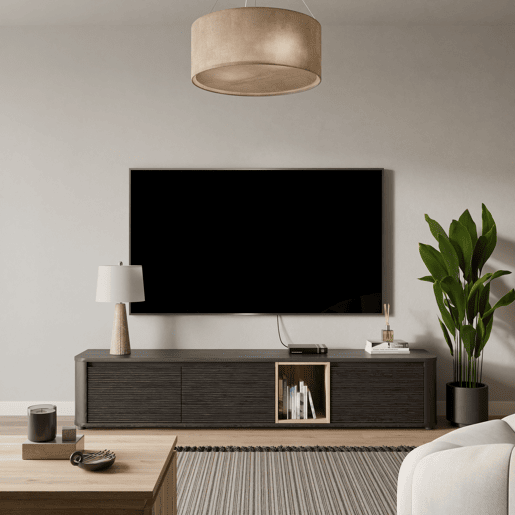 Móvel de TV HARMONIA 215cm 3 portas