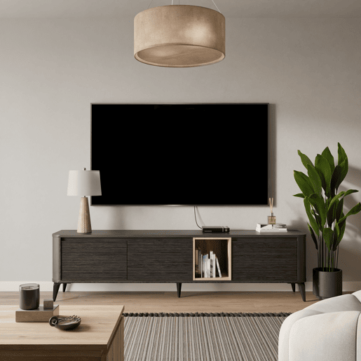 Móvel de TV HARMONIA 215cm 3 portas