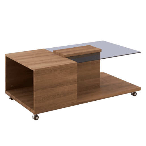 Mesa de centro OAKLY cor carvalho