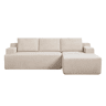 Chaise longue direita COMPRESS cor bege