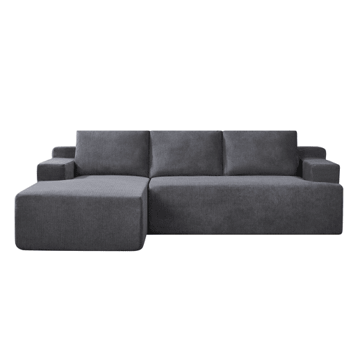 Chaise longue esquerda COMPRESS cor cinza Chaise longue esquerda COMPRESS cor cinza