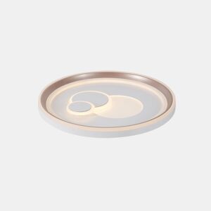Plafon MOON LED 36w diâmetro 49,5cm branco