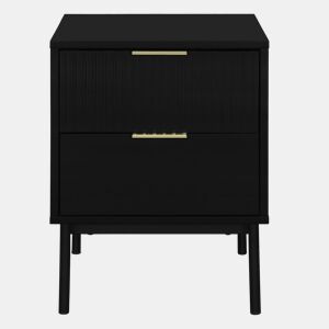 Mesa de cabeceira KORO cor preto