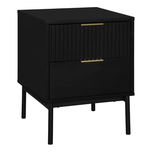 Mesa de cabeceira KORO cor preto Mesa de cabeceira KORO cor preto