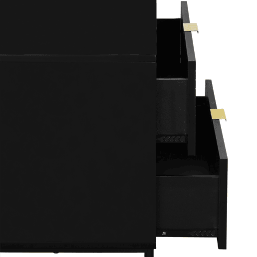Mesa de cabeceira KORO cor preto Mesa de cabeceira KORO cor preto