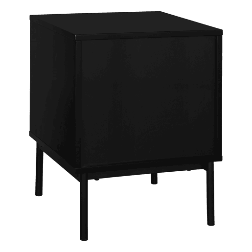 Mesa de cabeceira KORO cor preto Mesa de cabeceira KORO cor preto