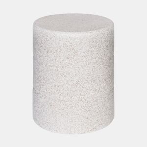 Mesa de centro TEVERE imitação de mármore travertino cinzento