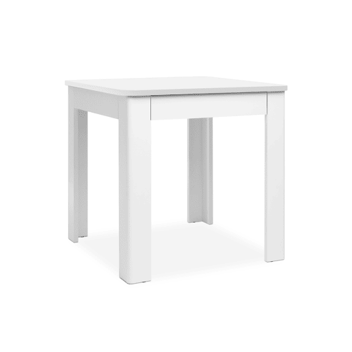 Mesa de cozinha fixa OSCAR com gaveta branco