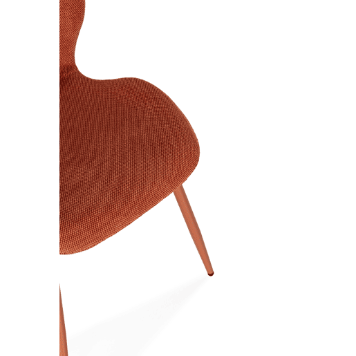 Conjunto de 4 cadeiras TANARA cor terracota Conjunto de 4 cadeiras TANARA cor terracota