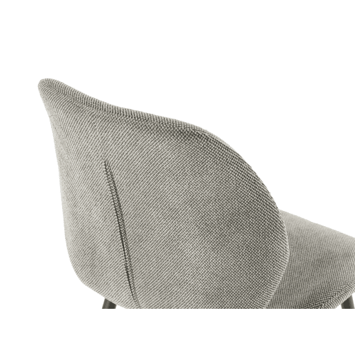 Conjunto de 4 cadeiras TANARA cor cinza