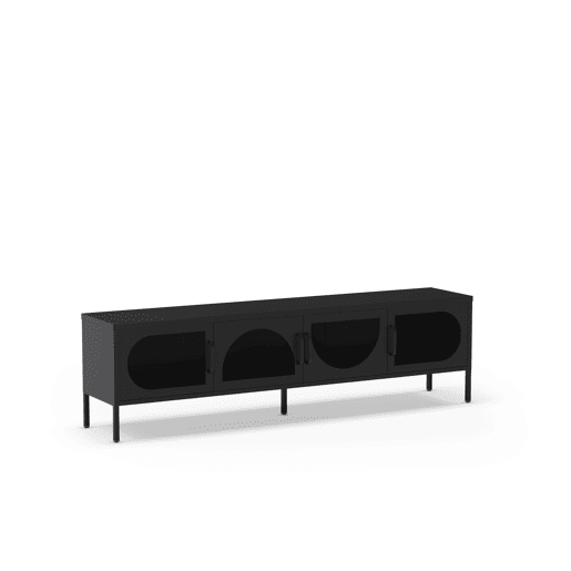 Móvel de TV TAYRA 180cm em preto