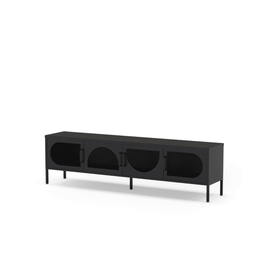 Móvel de TV TAYRA 180cm em preto