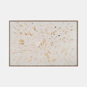 Pintura original emoldurada GOLDEN PETALS 60x90cm