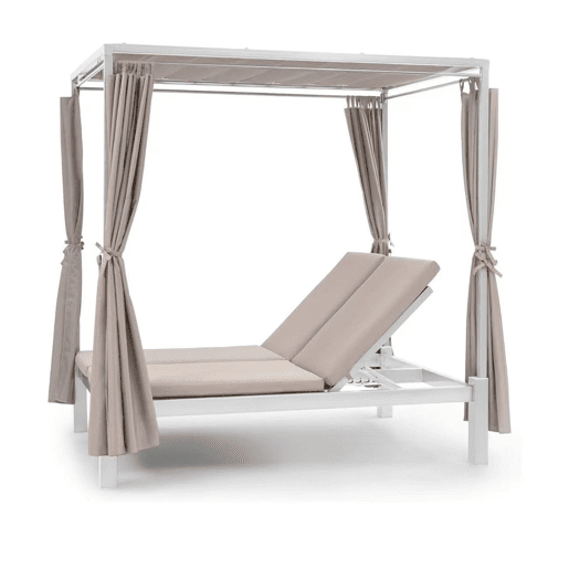 Bali Bed reclinável MAROCCO cor branca