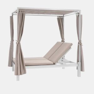 Bali Bed reclinável MAROCCO cor branca