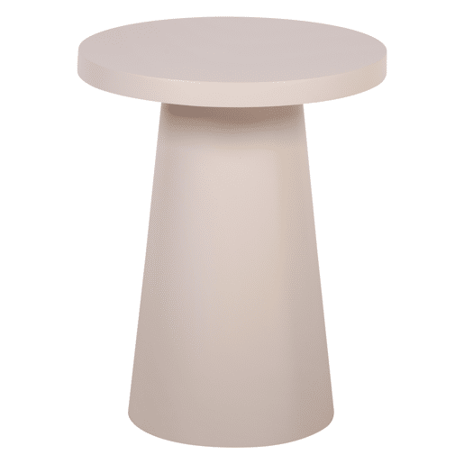 Mesa de apoio MUSHROOM cor bege
