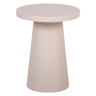 Mesa de apoio MUSHROOM cor bege