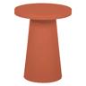Mesa de apoio MUSHROOM cor terracota