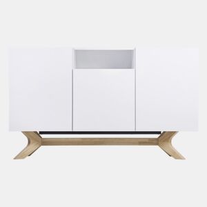 Aparador ÉPURE com 3 portas cor branco