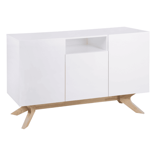Aparador ÉPURE com 3 portas cor branco Aparador ÉPURE com 3 portas cor branco