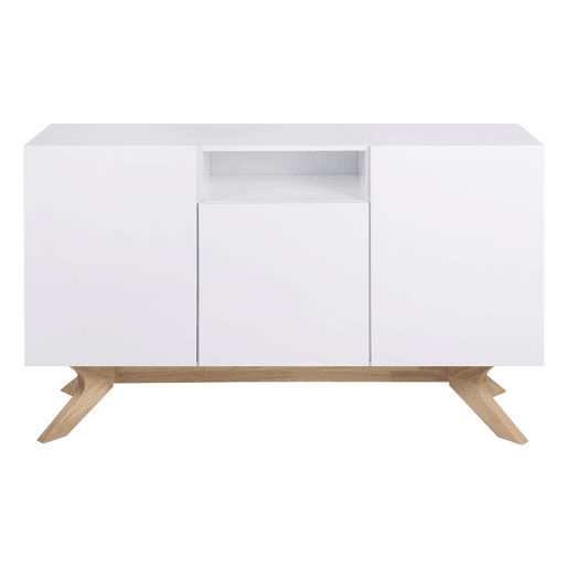 Aparador ÉPURE com 3 portas cor branco Aparador ÉPURE com 3 portas cor branco