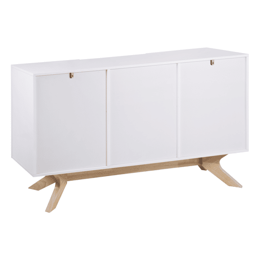 Aparador ÉPURE com 3 portas cor branco Aparador ÉPURE com 3 portas cor branco