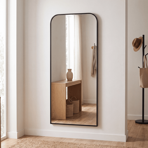 Espelho decorativo MARGOT metal 180x80cm