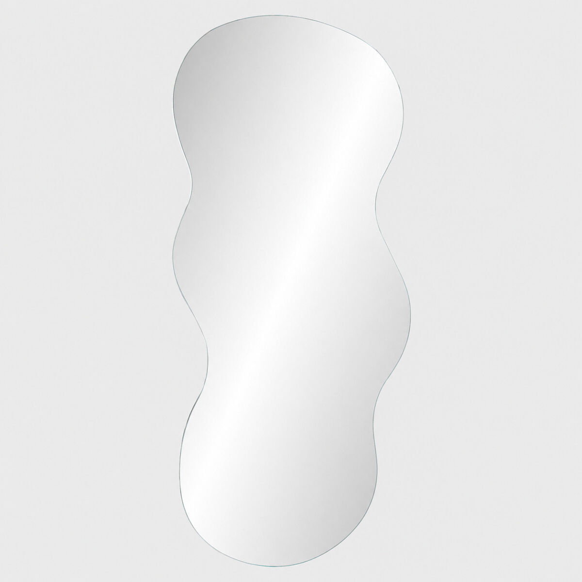 Espejo de pared WAVES metal 100x50cm 